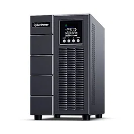 CyberPower OLS3000EA-DE SAI Online de Doble Conversión 3000VA/2700W con 6 Salidas, Formato Torre, Compatible con Generador, Modo ECO, Onda Sinusoidal Pura